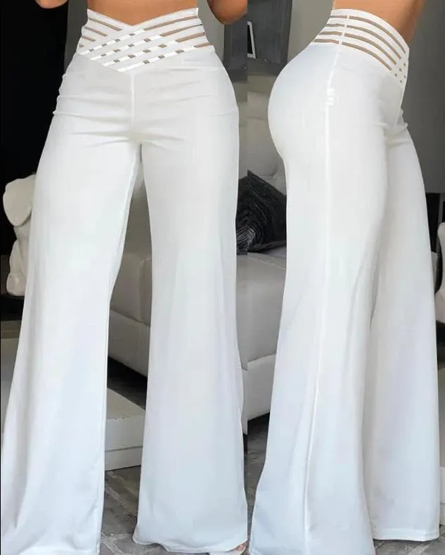 Casual High Waist Pants