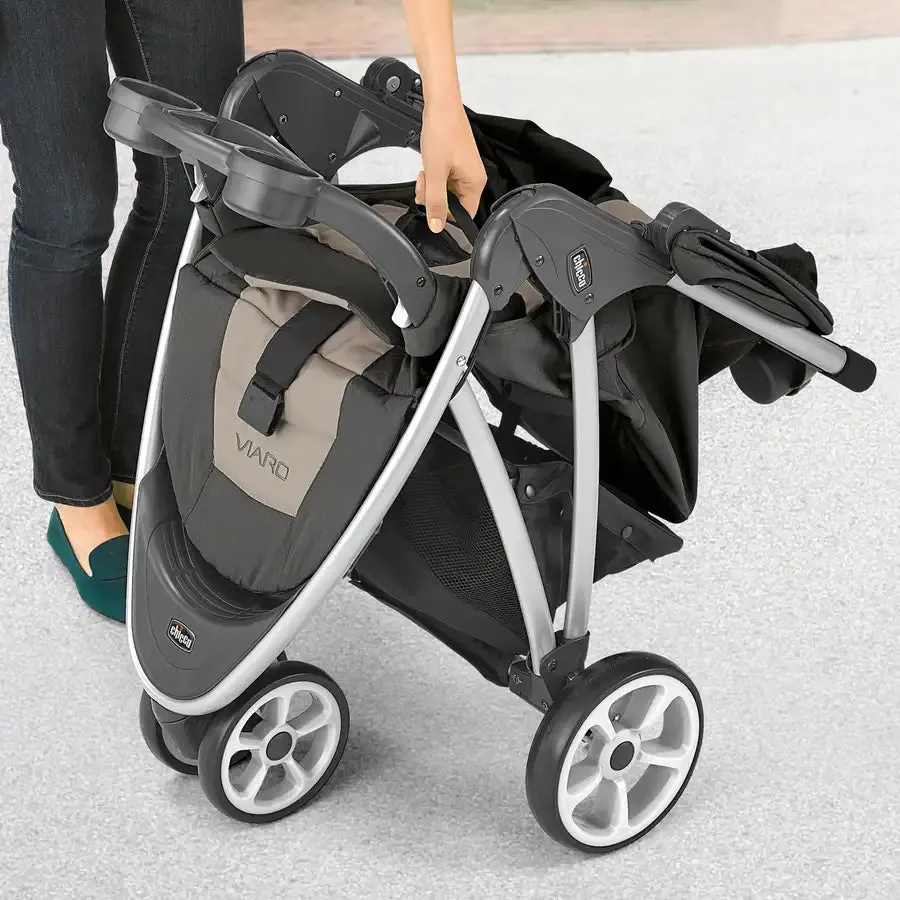 Chicco Viaro Stroller (3 Wheels) - Graphite