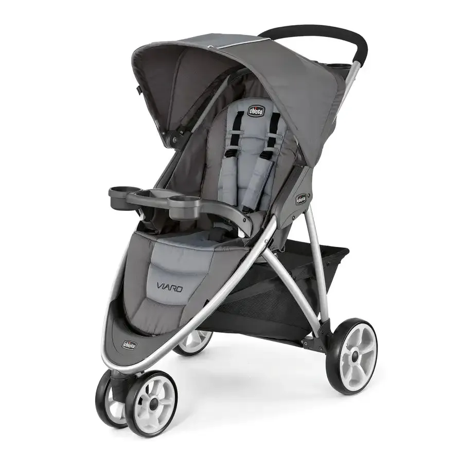 Chicco Viaro Stroller (3 Wheels) - Graphite