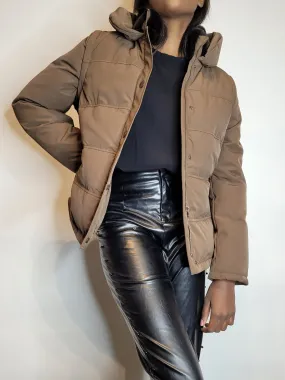 Chocolate Down Jacket