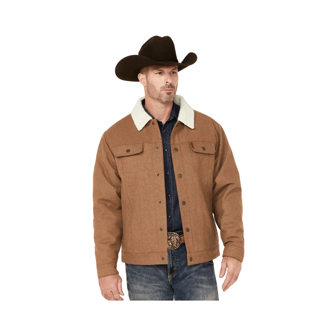 Cinch Men's Wool Sherpa Lined Concealed Carry Jacket