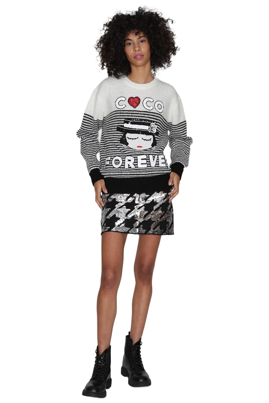 Coco Forever Stripes Wool Sweater