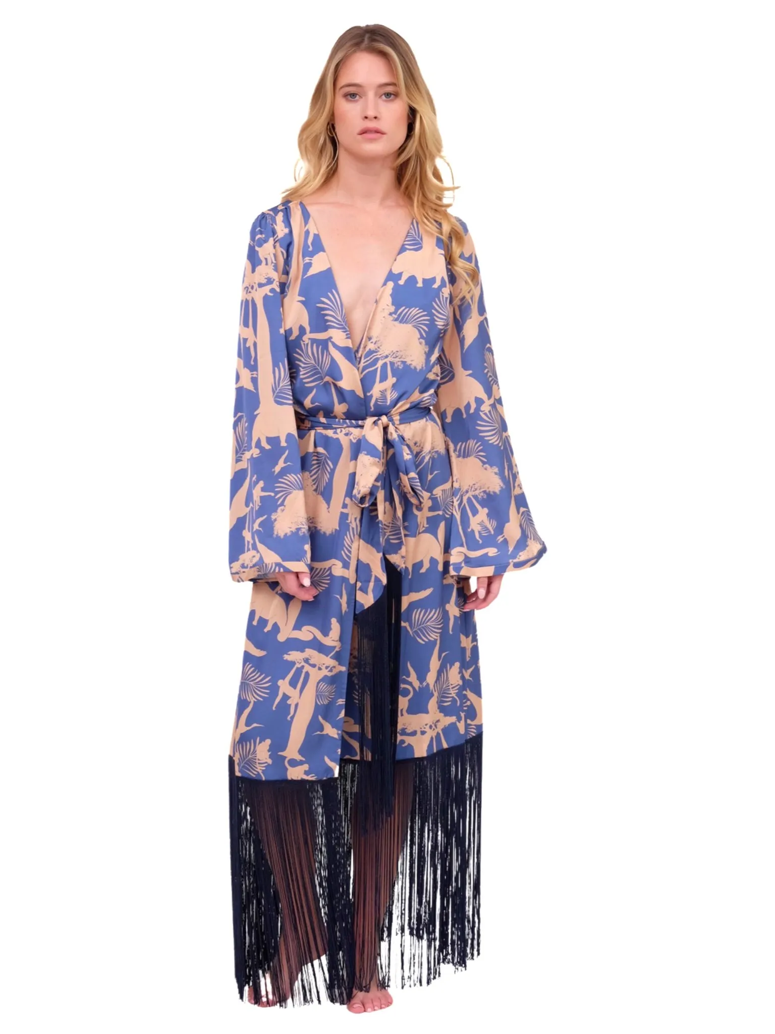 Congo Kimono with Fringe