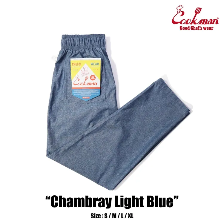 Cookman Chef Pants - Chambray Light Blue