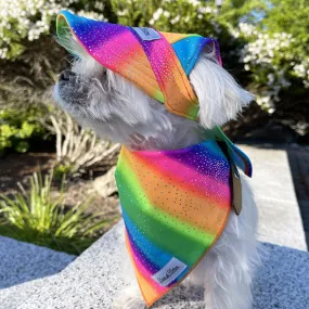 Cooling Bandana with UPF50 - Rainbow Sparkle