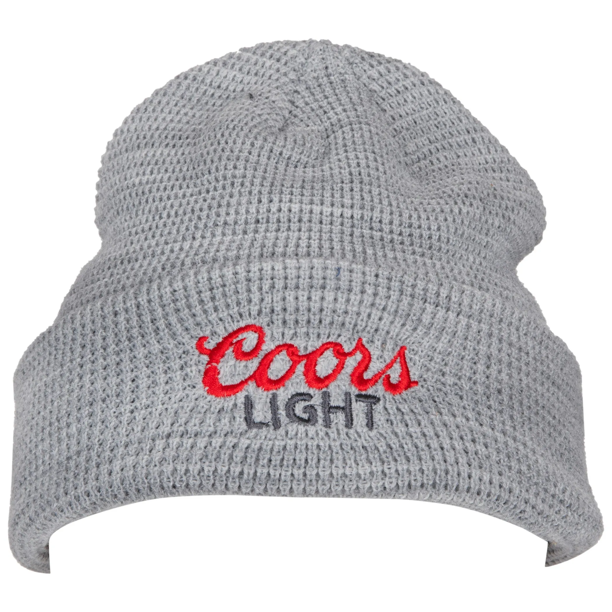 Coors Light Text Knit Cuff Beanie