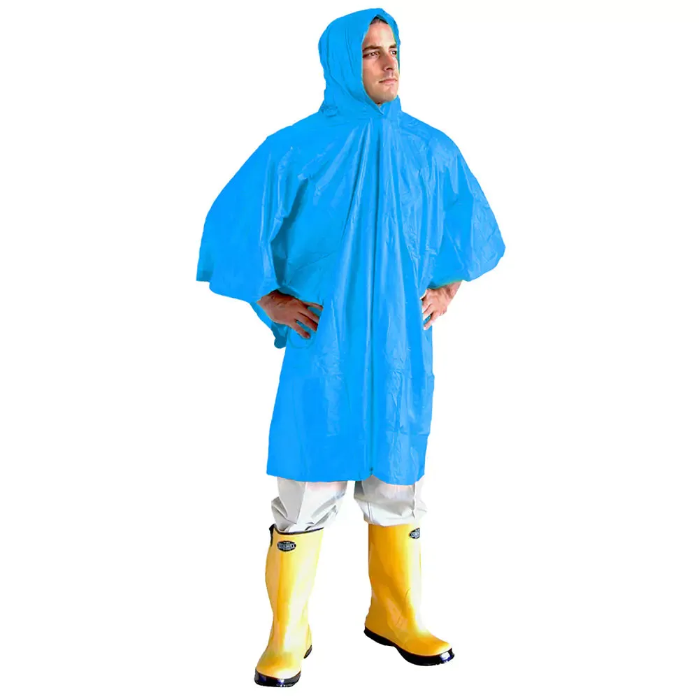 Cordova Value-Line .10 mm Single-ply PVC Rain Poncho - RP10