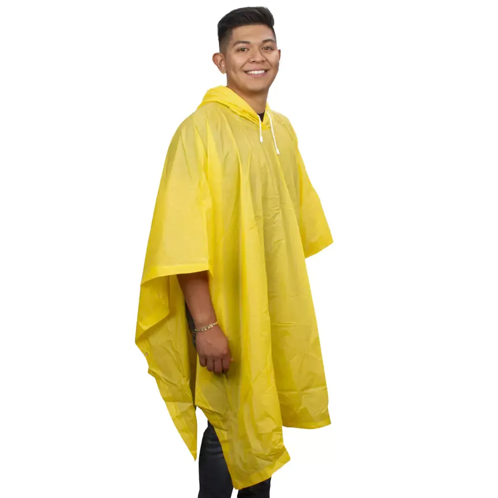 Cordova Value-Line .10 mm Single-ply PVC Rain Poncho - RP10