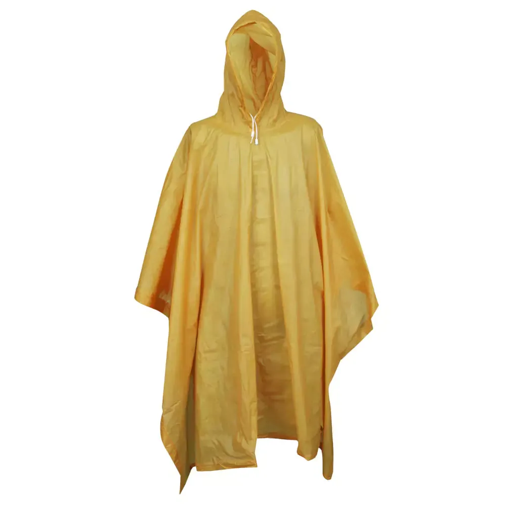 Cordova Value-Line .10 mm Single-ply PVC Rain Poncho - RP10