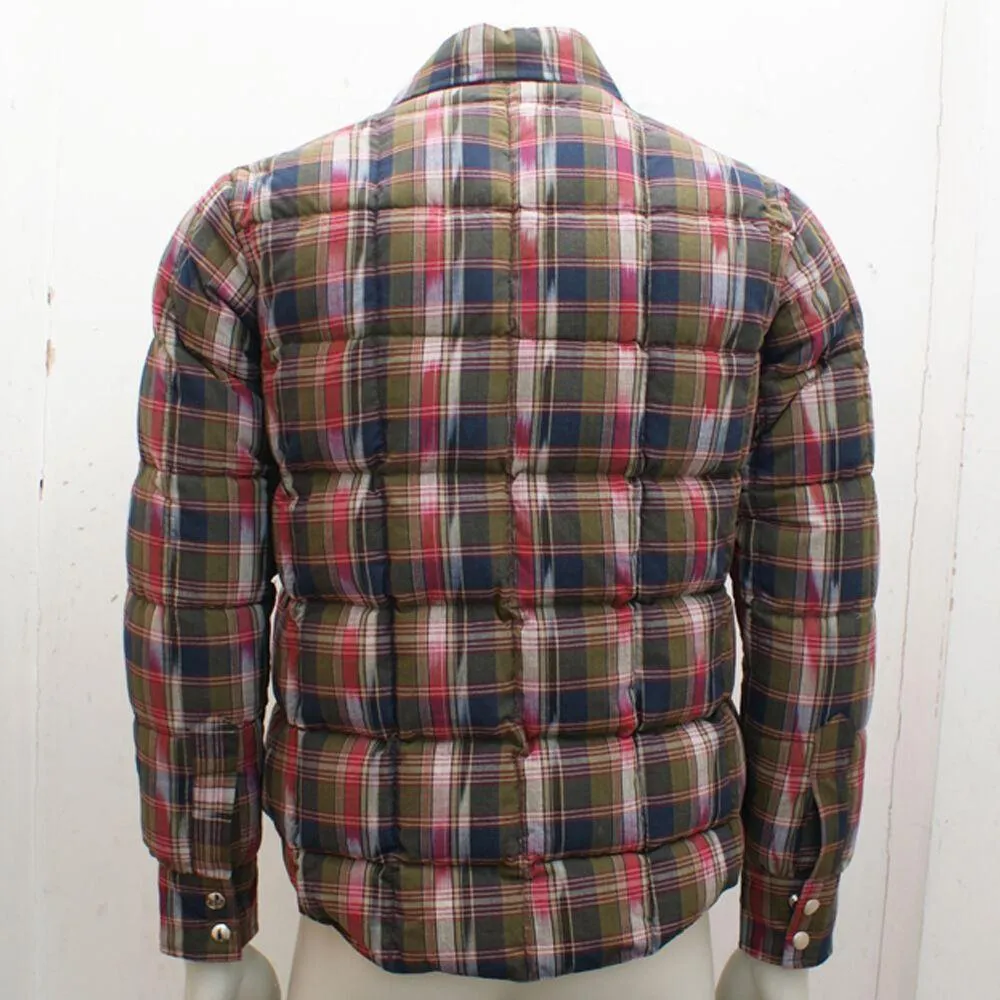 Crescent Down Works Check Quilted Jacket