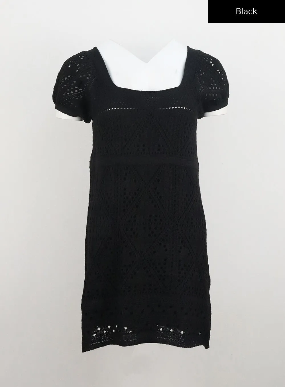 Crochet Mini Dress CL307