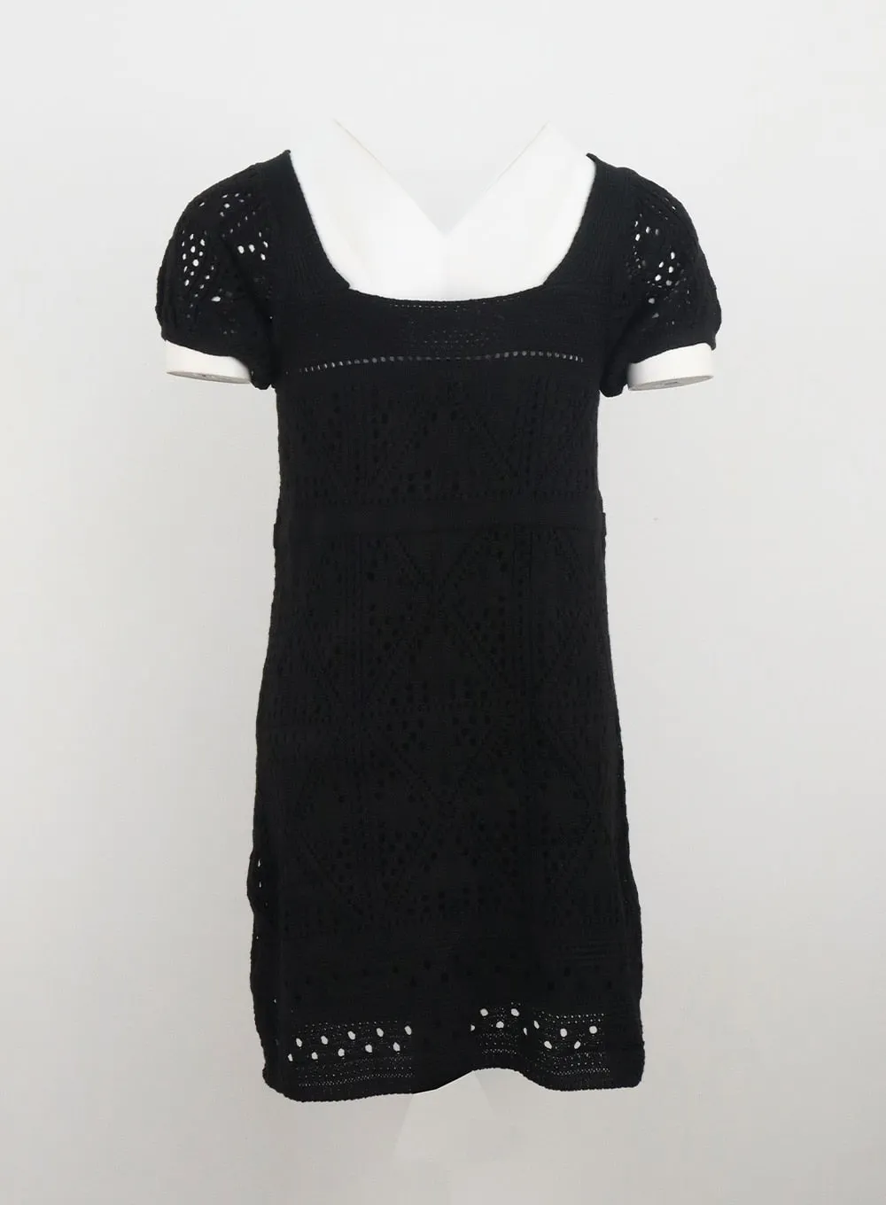 Crochet Mini Dress CL307