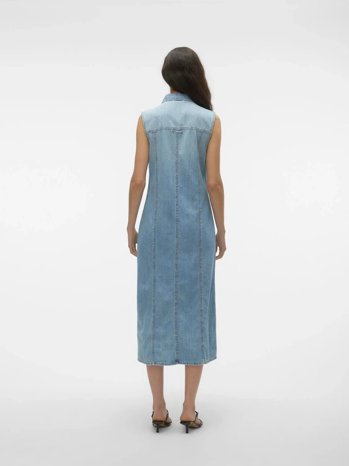 Denim 7/8 Cotton Dress