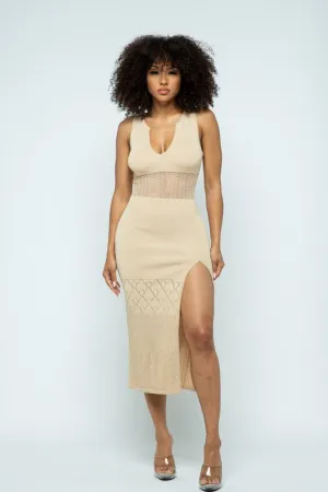 Diana Dress (Nude)