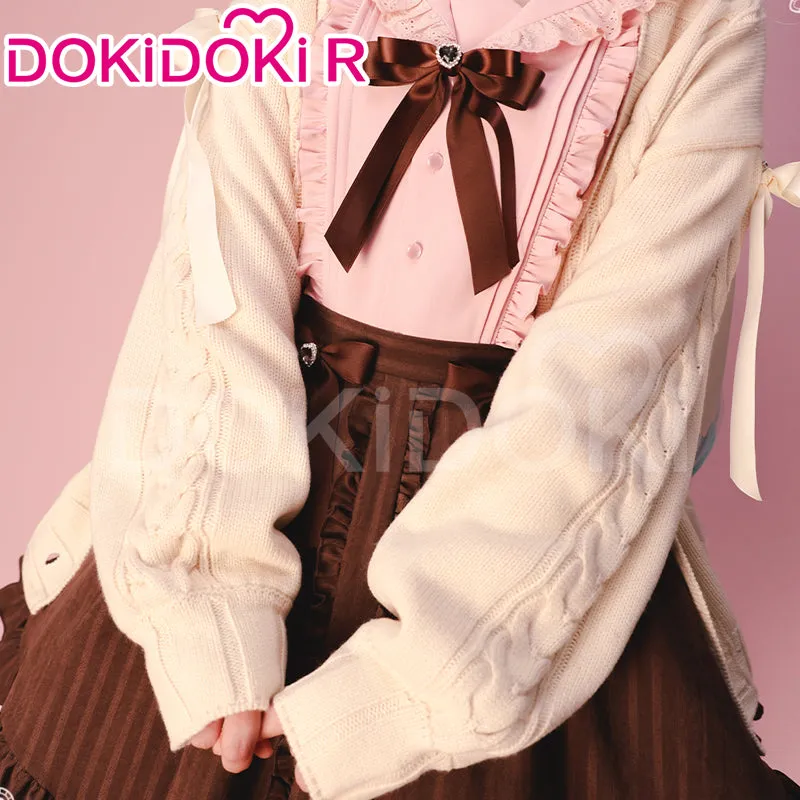 DokiDoki-R Cosplay Autumn Date Costume Sweet Dress Lolita Jirai Kei