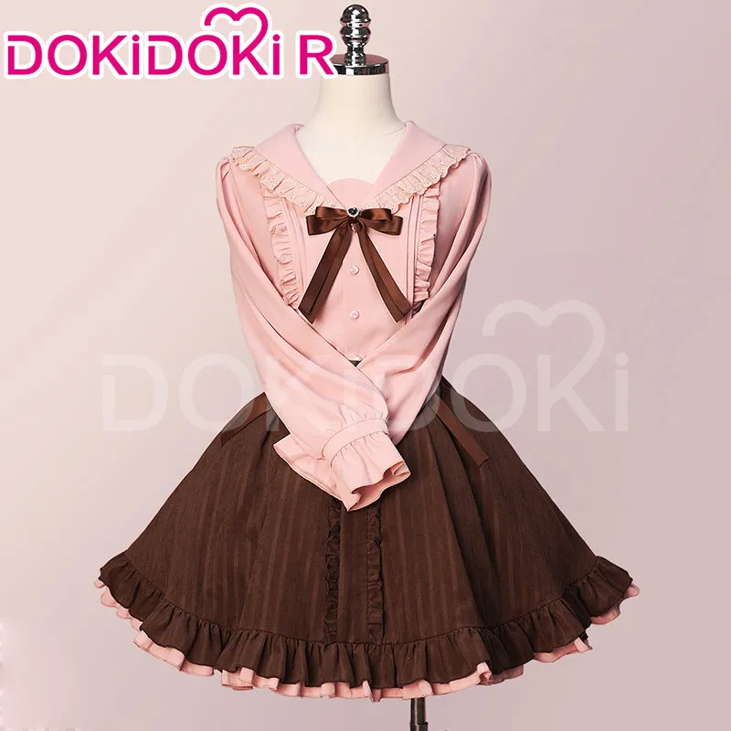 DokiDoki-R Cosplay Autumn Date Costume Sweet Dress Lolita Jirai Kei