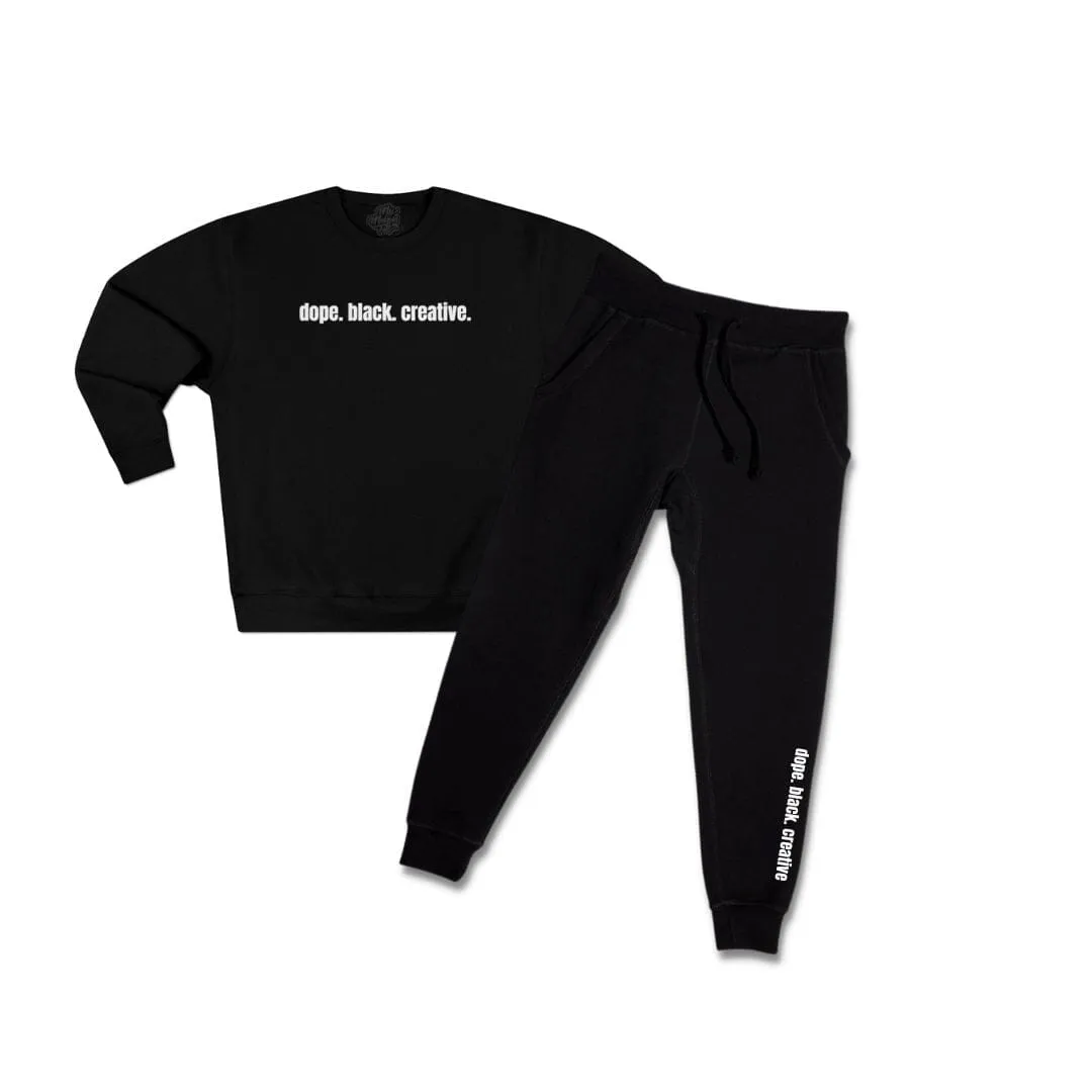 Dope Black Creative Sweatsuit