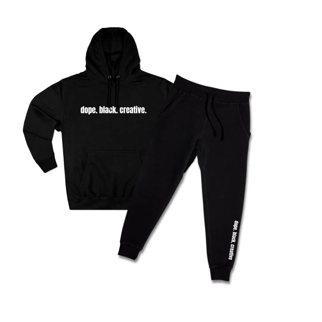 Dope Black Creative Sweatsuit