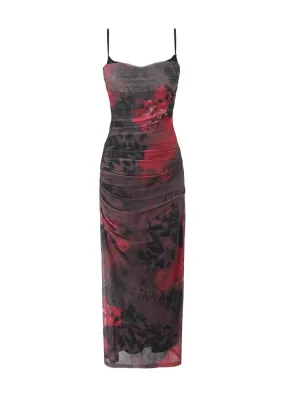 Drea Printed Maxi Dress