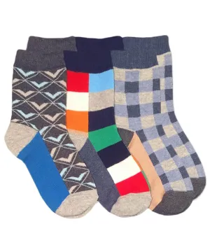 Dress Crew Socks - Fun Plaid