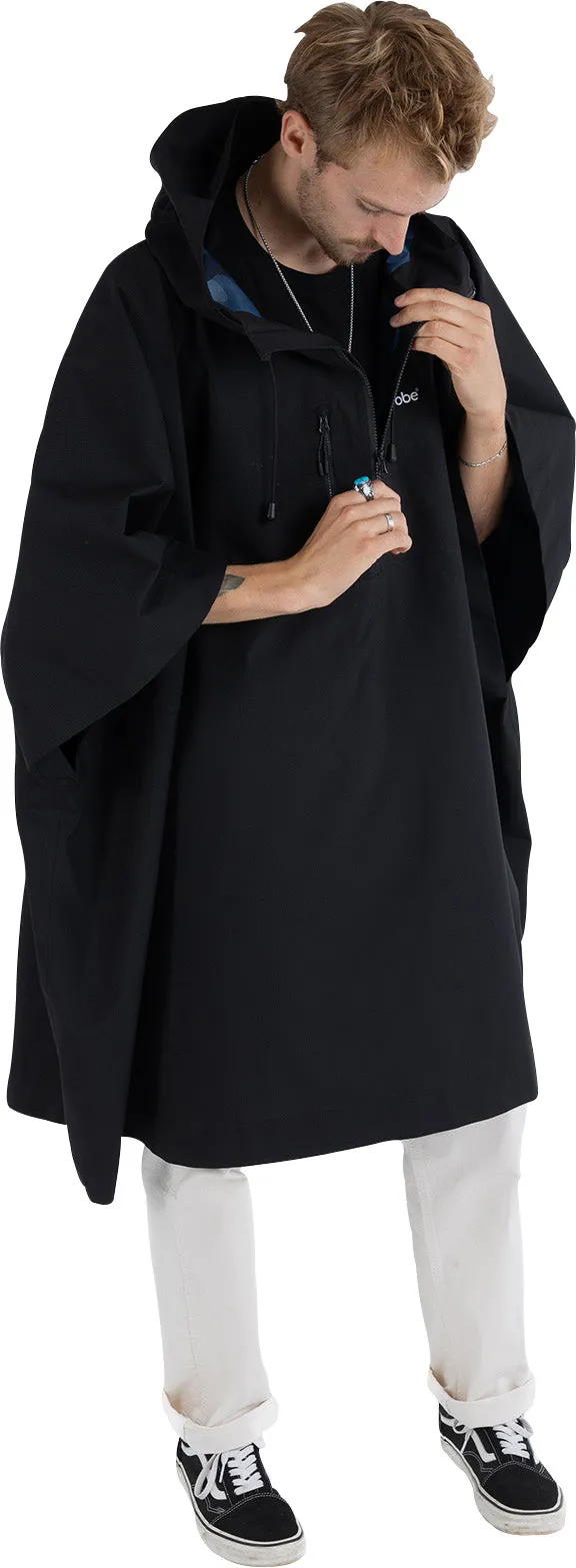 Dryrobe Waterproof Poncho - Black