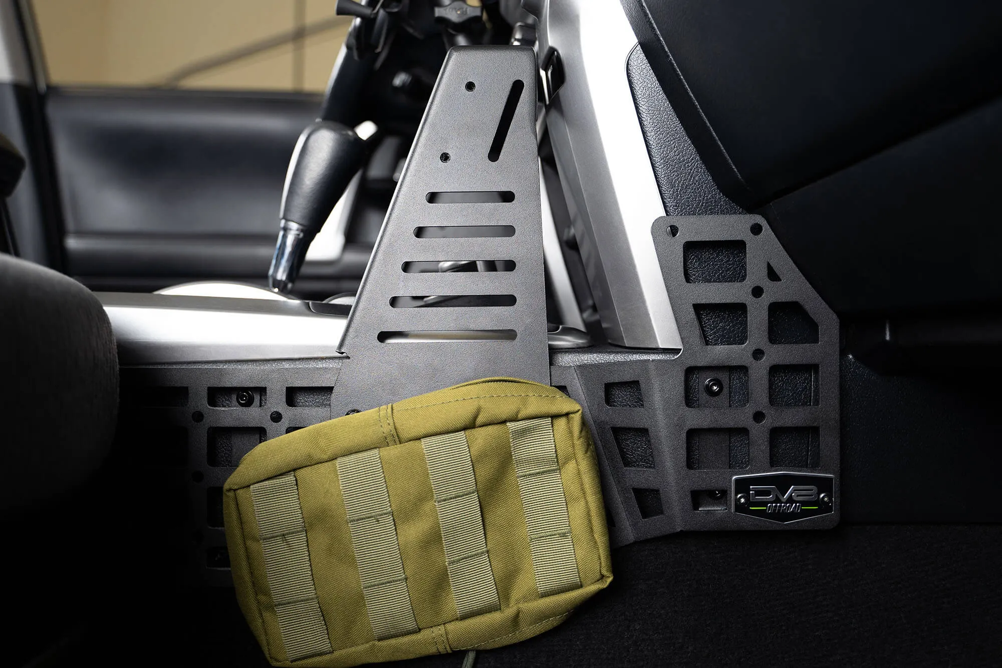 DV8 Offroad Center Console Molle Panels & Device Mount | 2010-2023 Toyota 4Runner (CCT3-01)