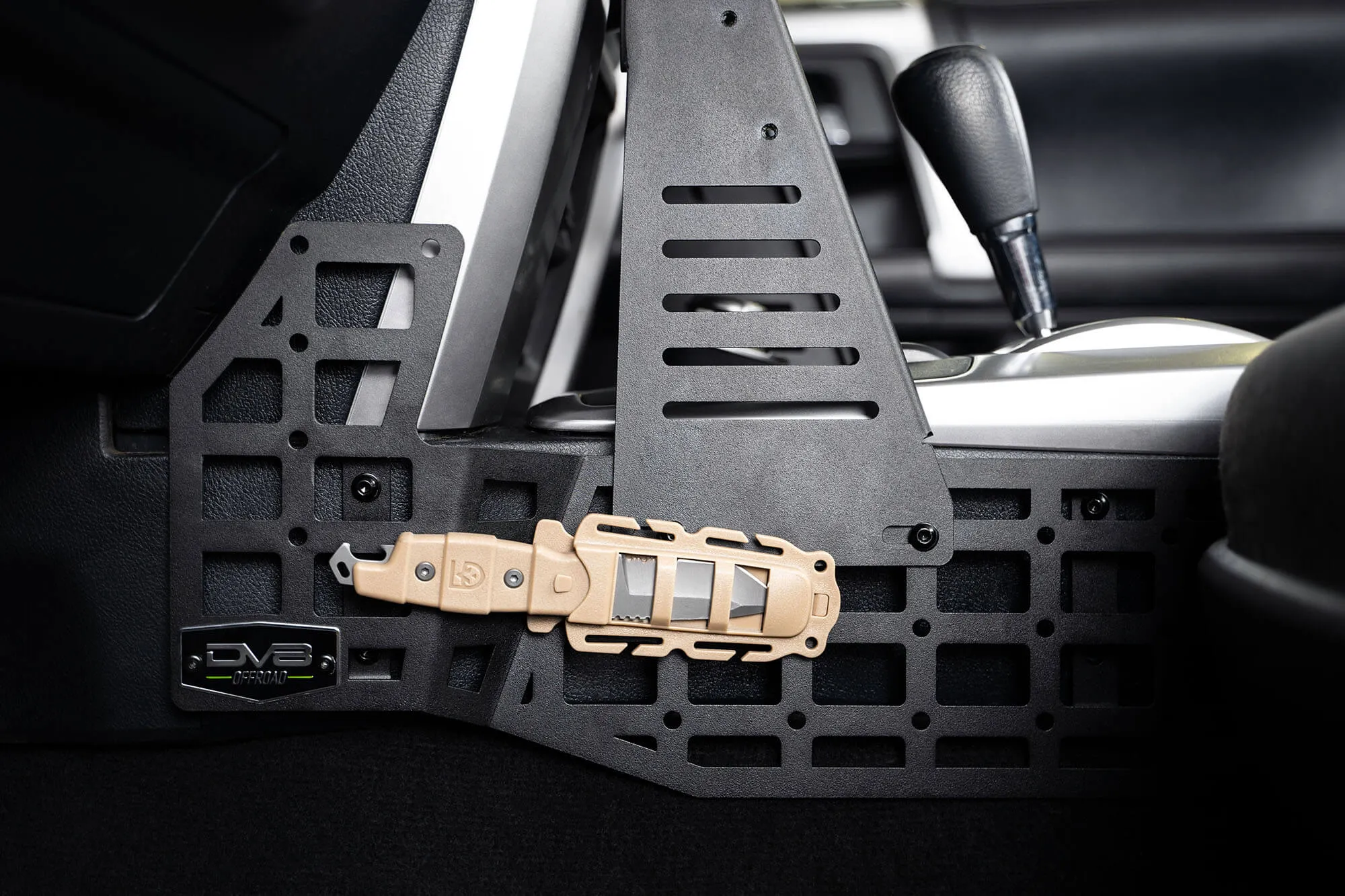 DV8 Offroad Center Console Molle Panels & Device Mount | 2010-2023 Toyota 4Runner (CCT3-01)