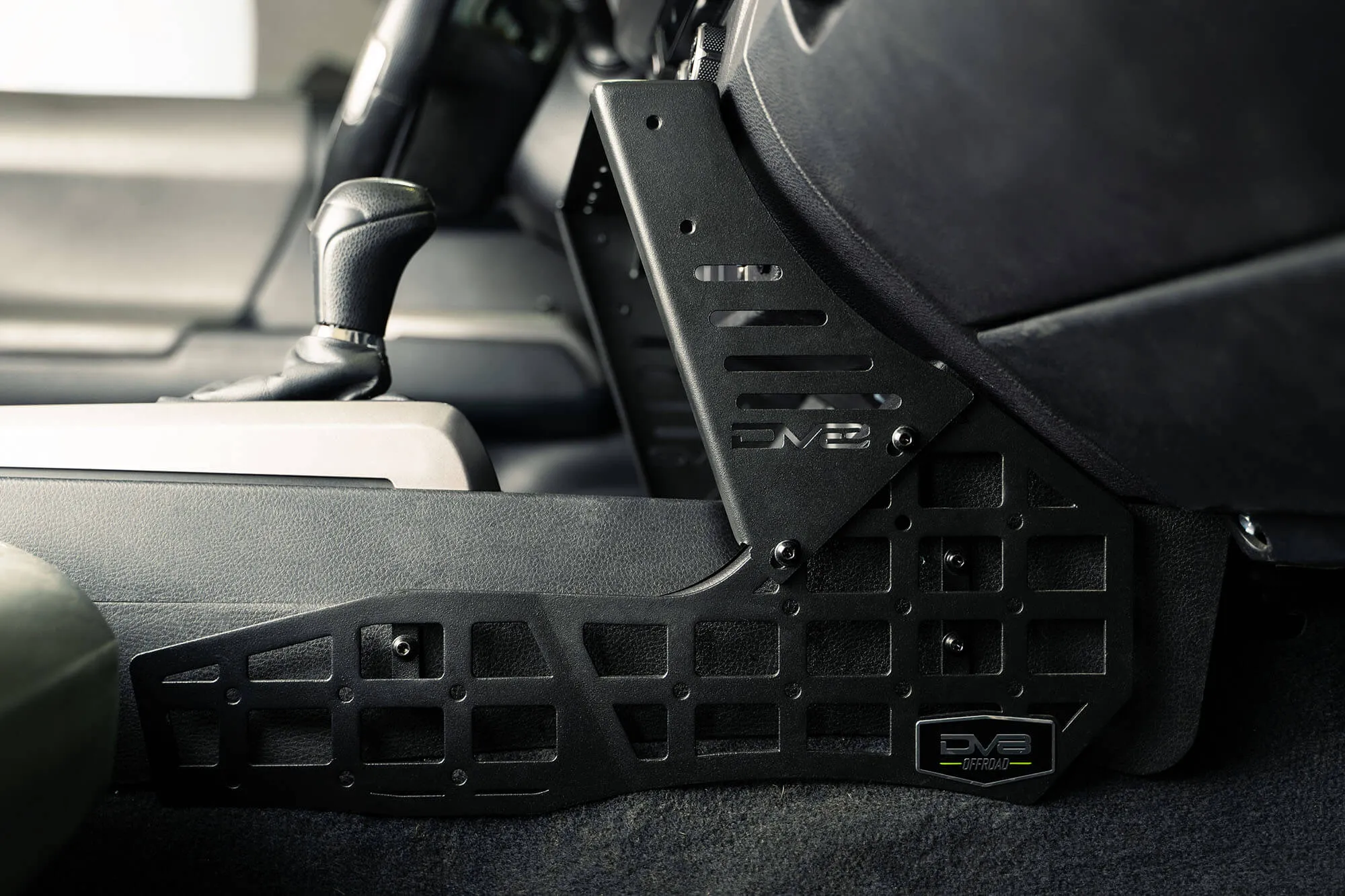 DV8 Offroad Center Console Molle Panels & Device Mount | 2016-2023 Toyota Tacoma (CCT1-01)