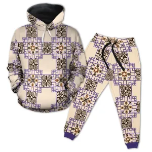 Dwennimmen Geometry All-over Hoodie and Joggers Set