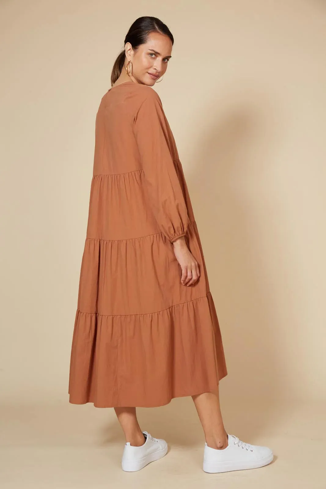 eb&ive - Studio Tiered Maxi - Cinnamon