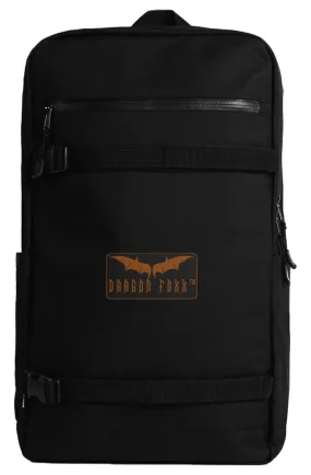 Eco Black Backpack by DF