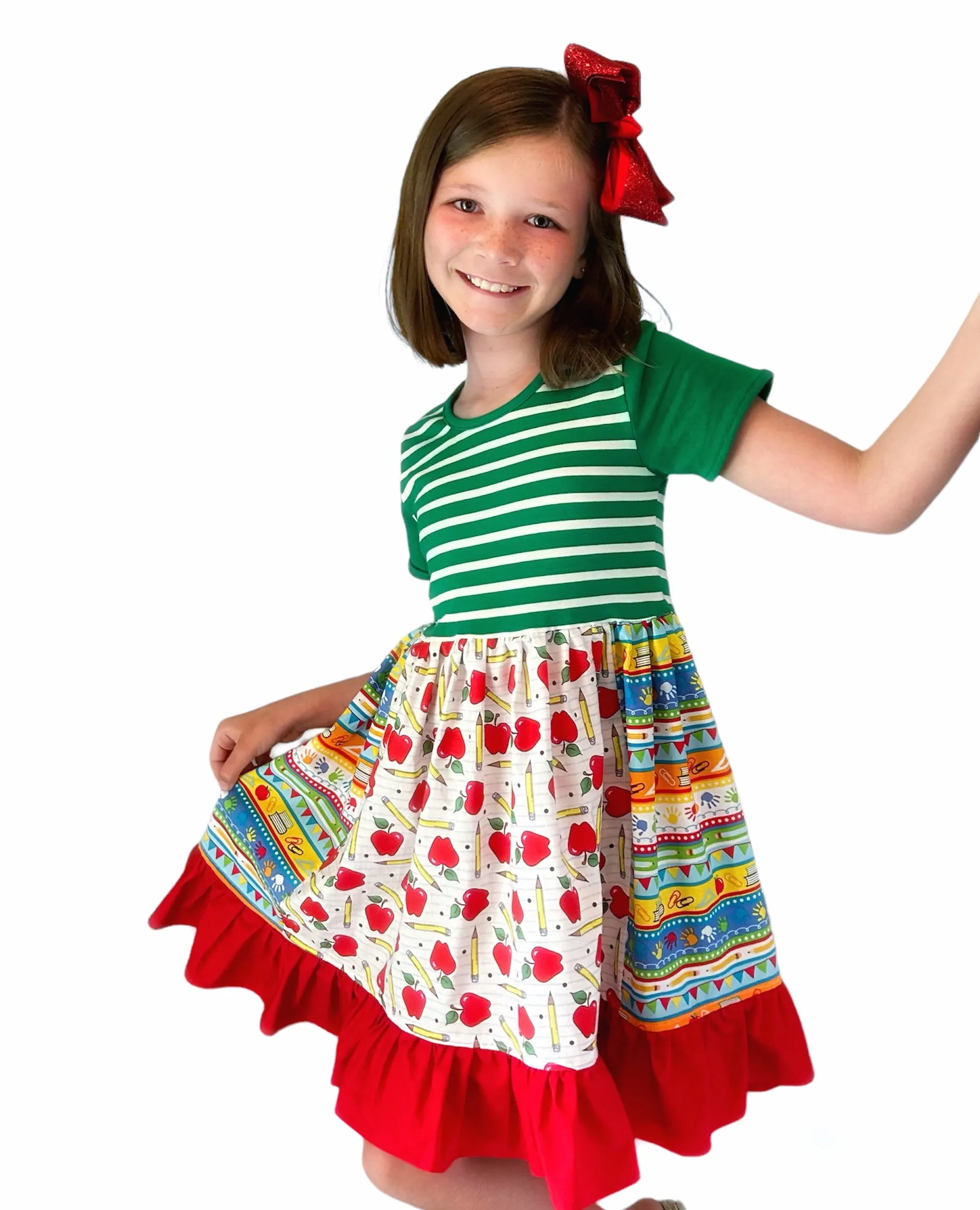 Elementary Apple dress