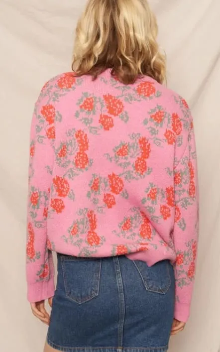 En Crème - Clairo Rose Sweater