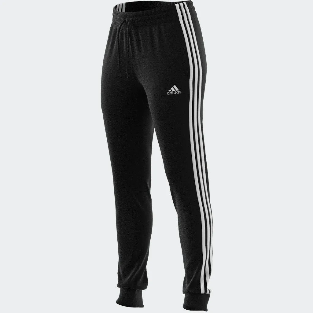 Essentials 3-Stripes French Terry Cuffed Joggers