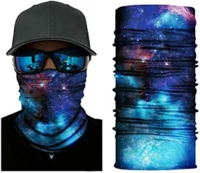 Face Mask Cloth Bandana Neckerchief WristBand Unisex Galaxy b