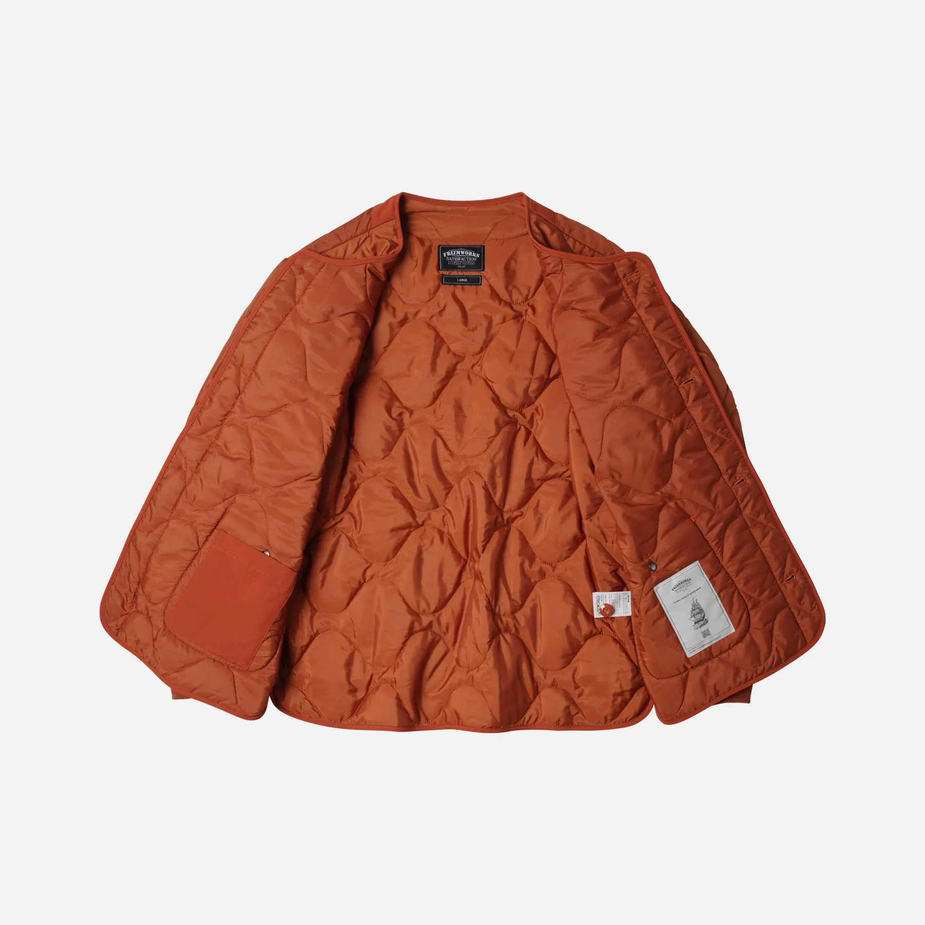 FIELD LINER JACKET - ORANGE