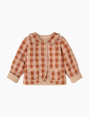 Freya Jacket in Russet Gingham