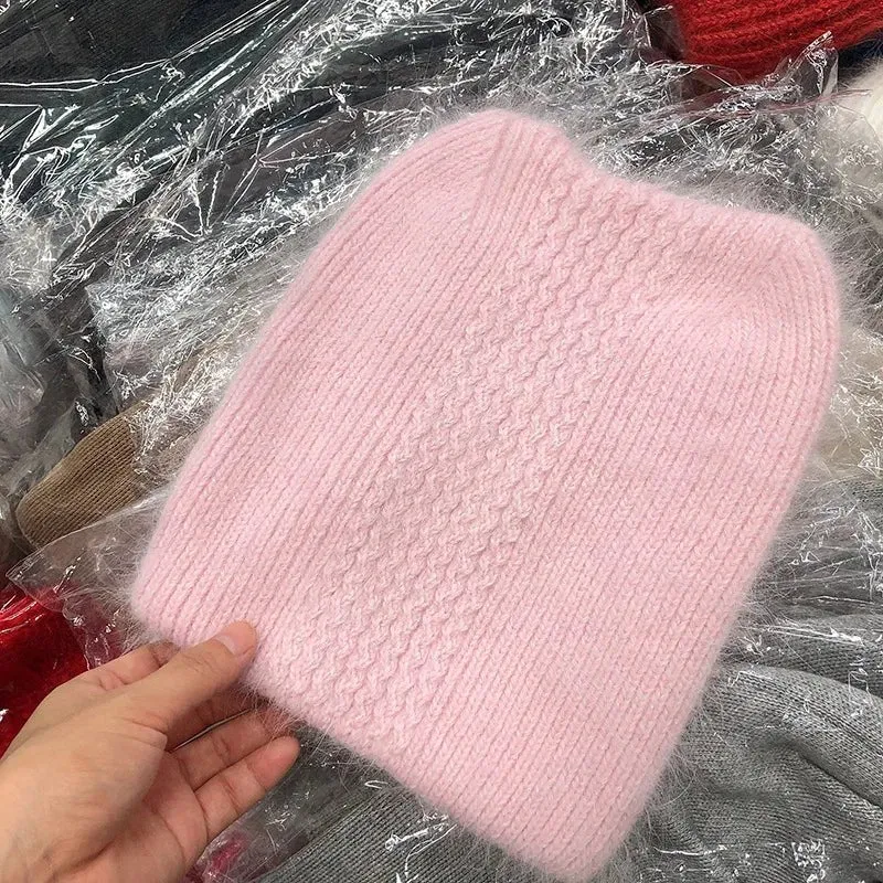 Fuzzy Cat Ear Beanie