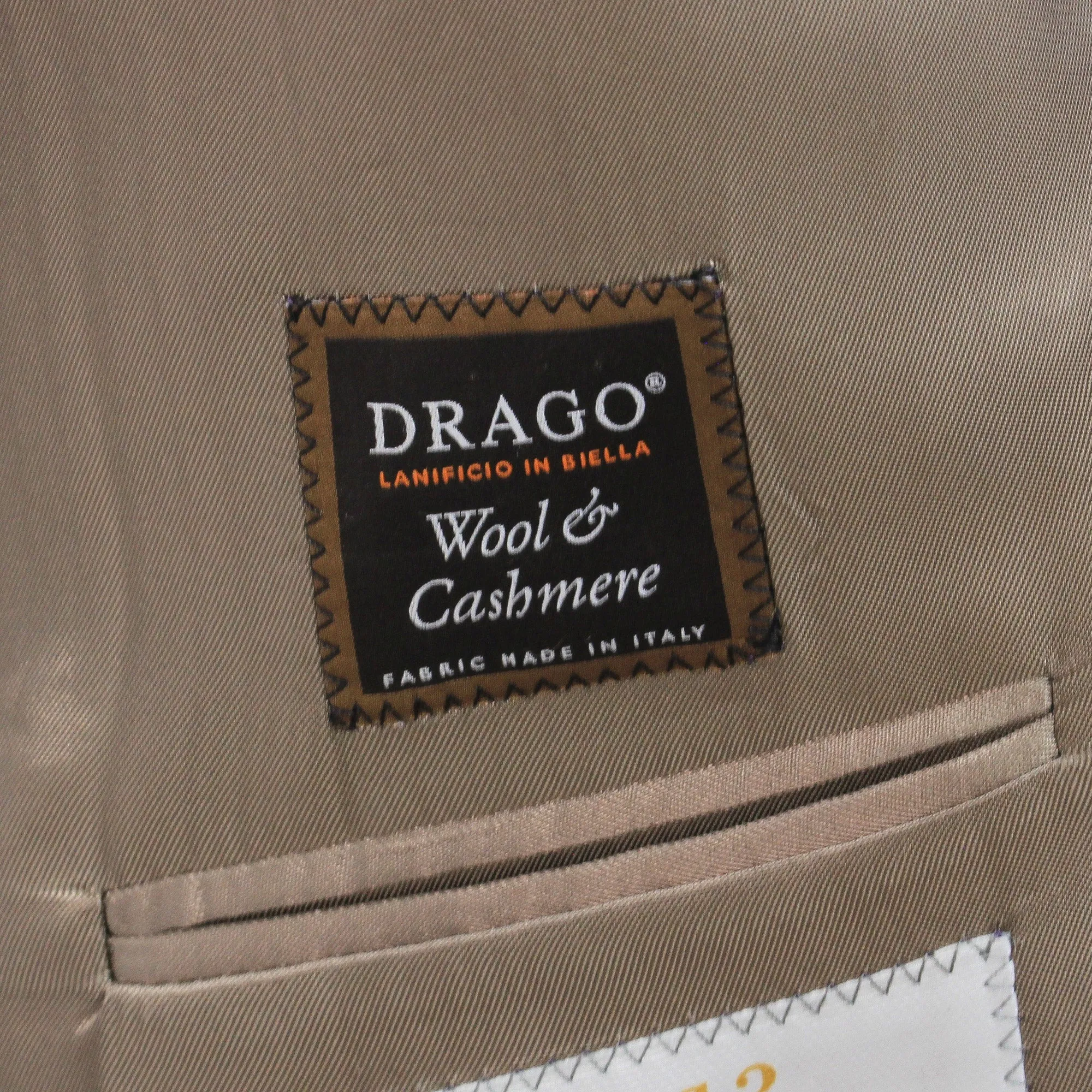 Gray & Camel Check Drago Wool-Cashmere McAllen Contemporary Fit Sport Jacket