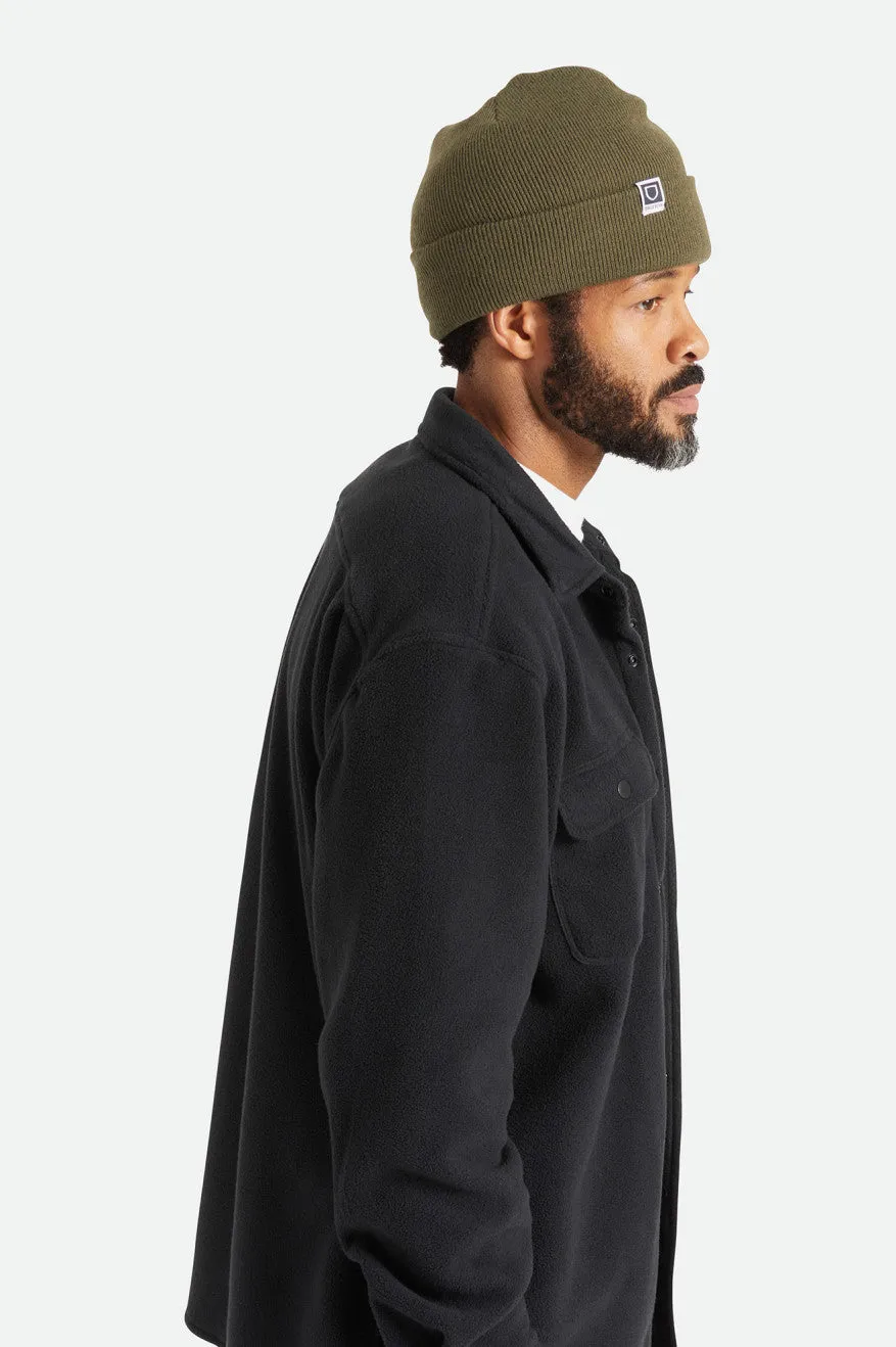 Harbor Beta Watch Cap Beanie - Military Olive