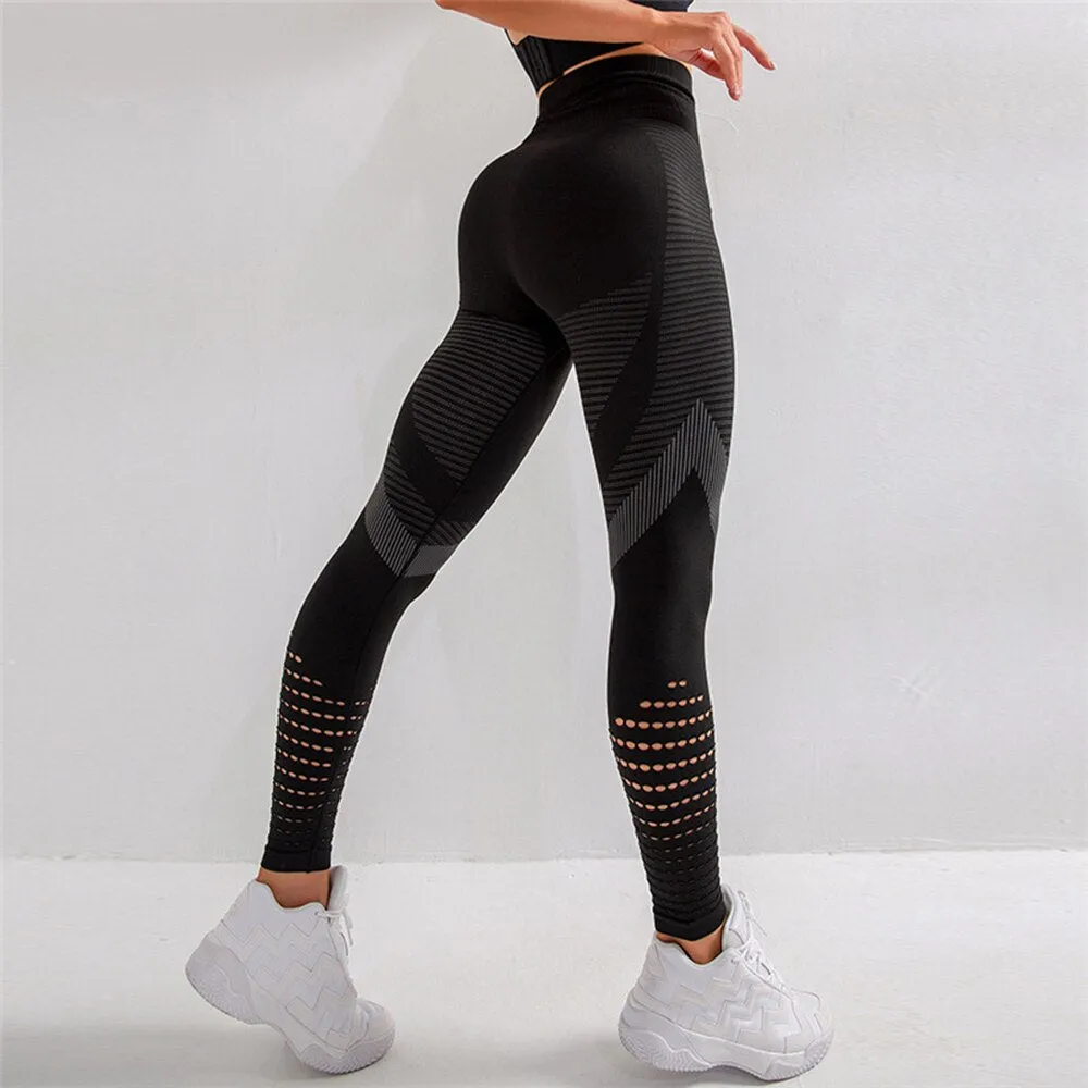 High Waist Seamless Leggings For Women Fitness Push Leggings Pants