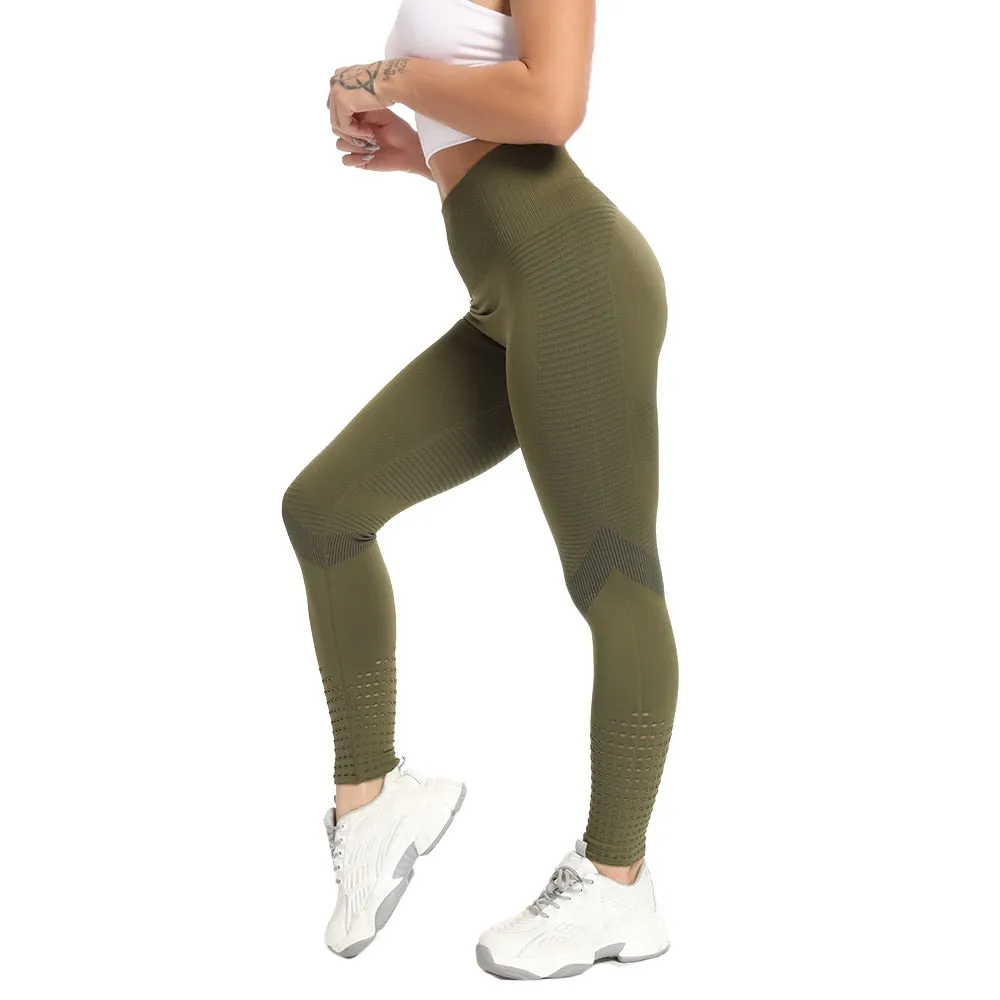 High Waist Seamless Leggings For Women Fitness Push Leggings Pants