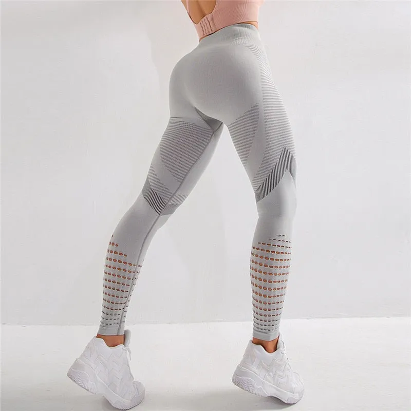 High Waist Seamless Leggings For Women Fitness Push Leggings Pants