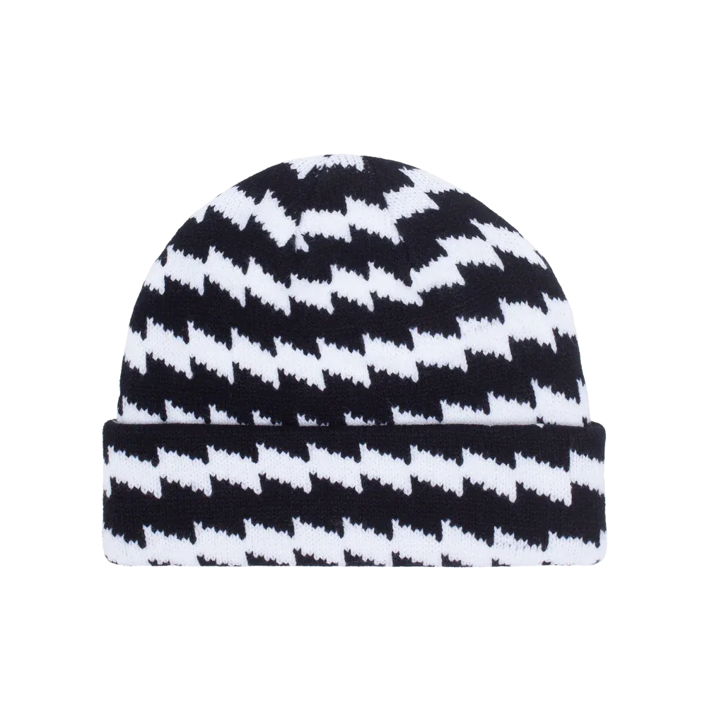 HOCKEY STRESS BEANIE
BLACK/GLOW IN DARK