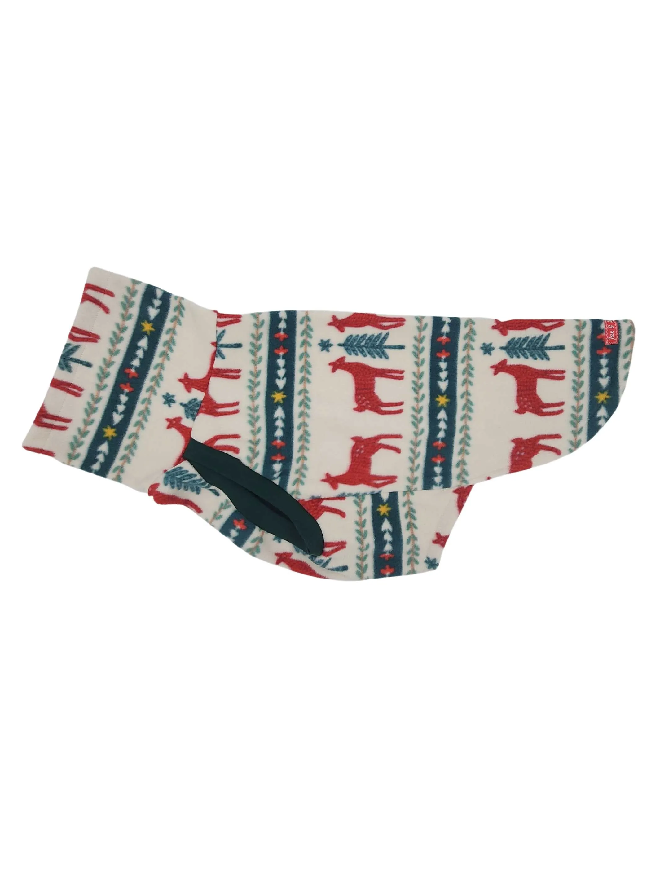 Holiday Fair Isle Dog Sweater