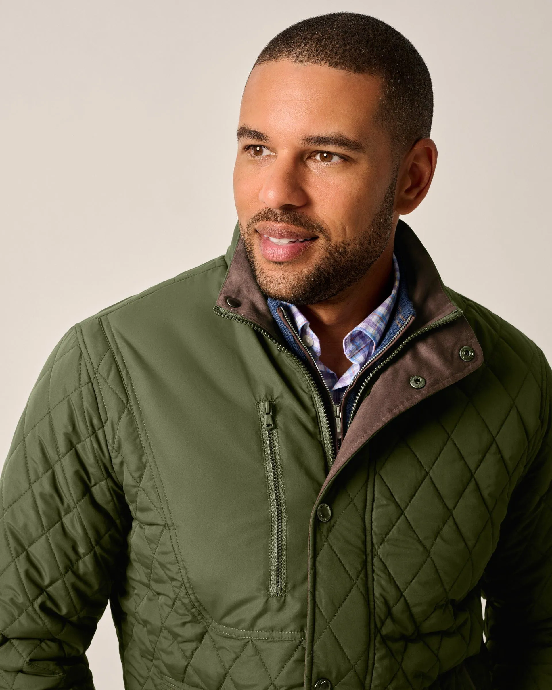 Juno Quilted Snap Jacket