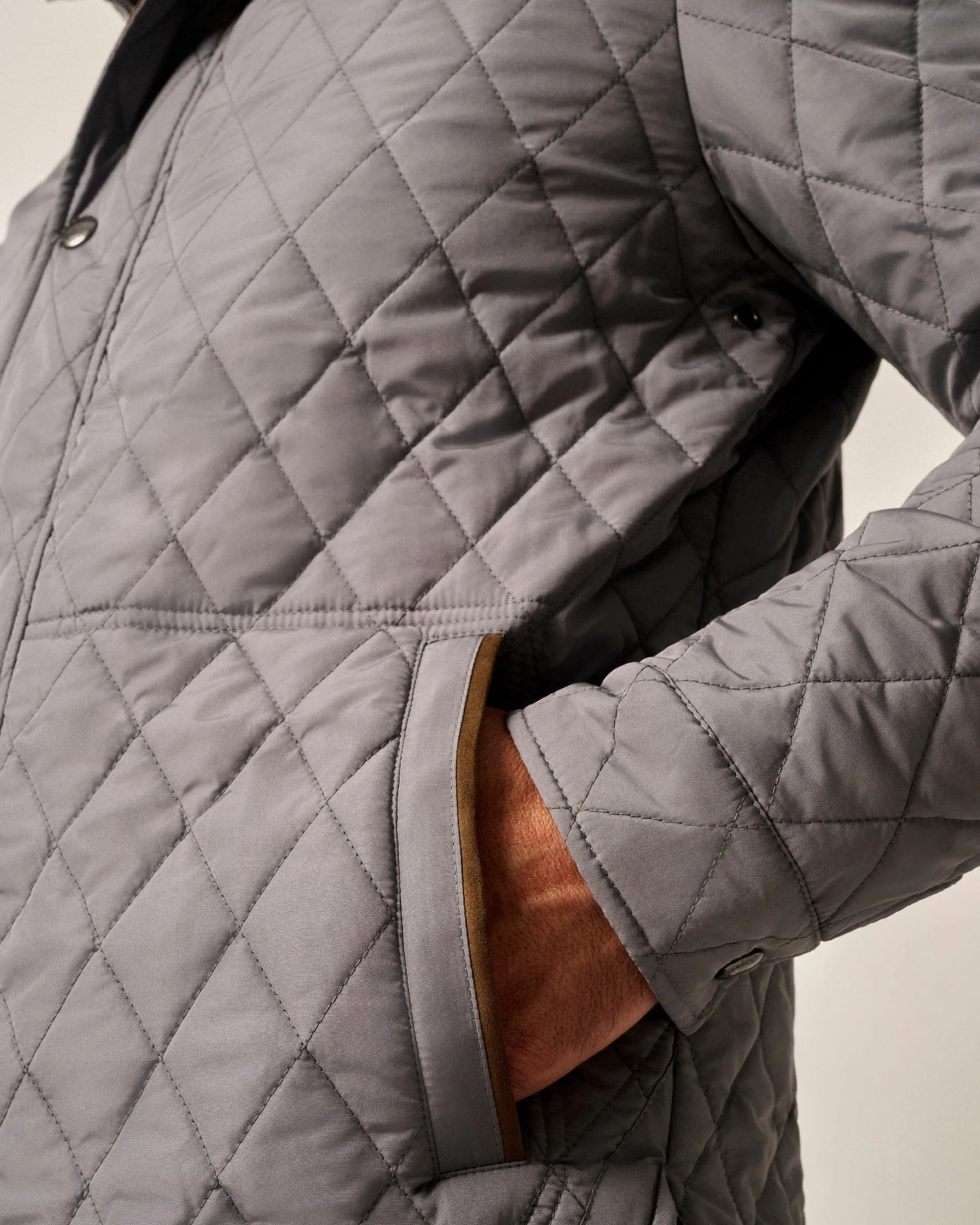 Juno Quilted Snap Jacket