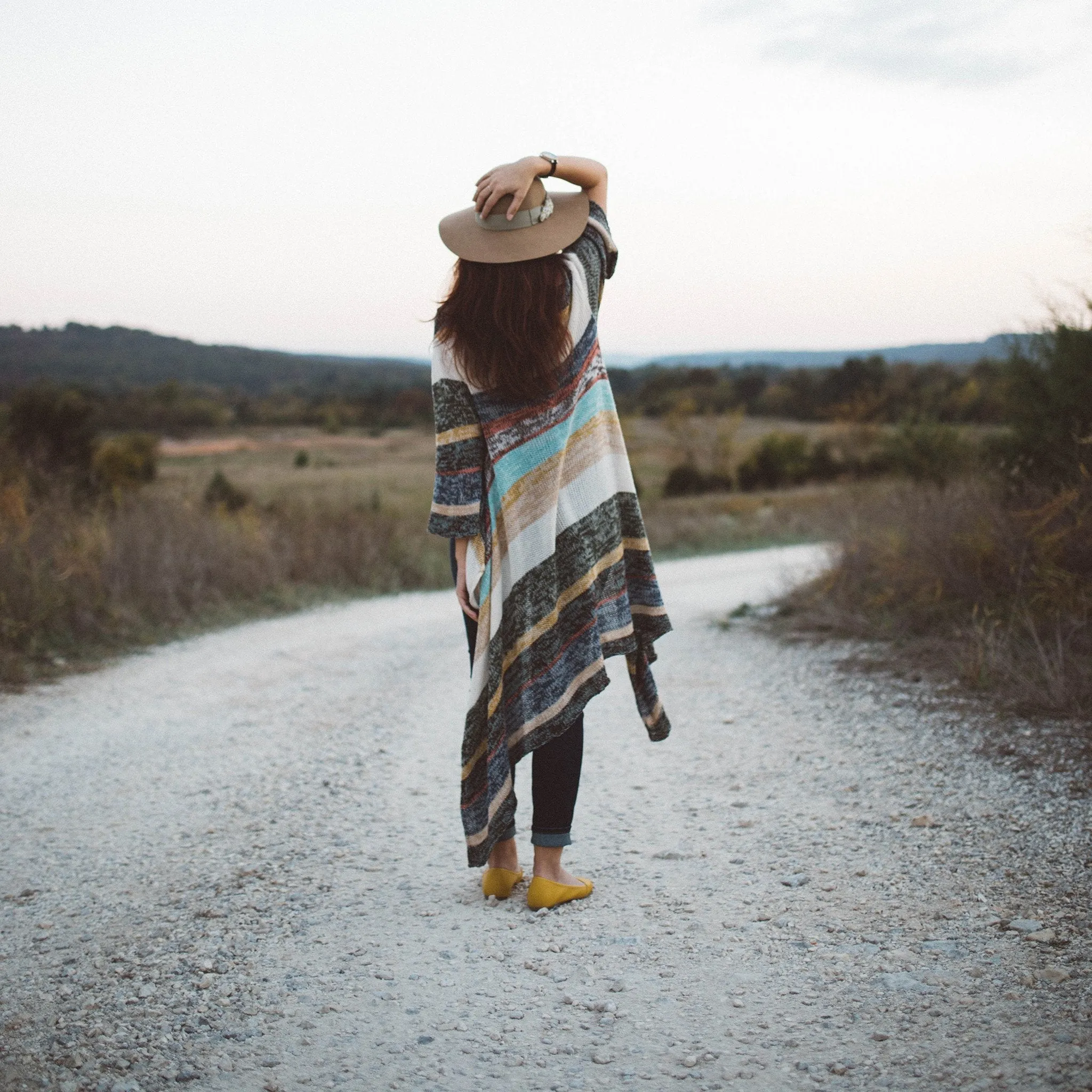 Kaleidoscopic Poncho