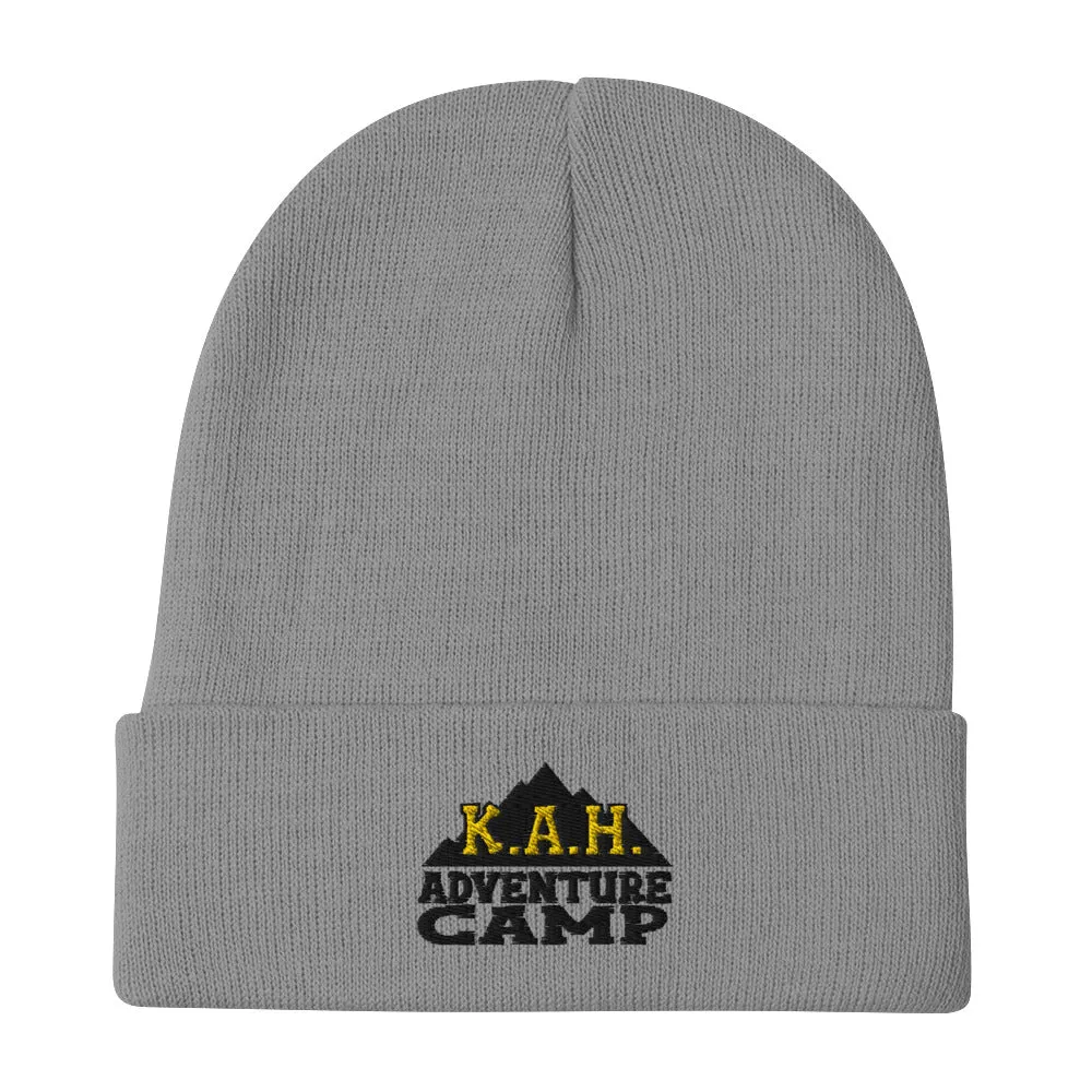 Kids After Hours Embroidered Beanie - Adventure Camp