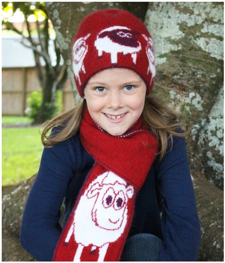 Kid's Possum Merino Little Lamby Beanie